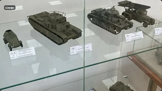 В День Памяти и скорби открылась выставка моделей боевой техники времен Великой Отечественной войны