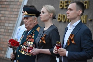 Анна Рослякова приняла участие во Всероссийской акции «Свеча Памяти»