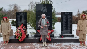 В СЕЛЕ МОСОЛОВО ШИЛОВСКОГО РАЙОНА ПОЧТИЛИ ПАМЯТЬ ГЕНЕРАЛ-МАЙОРА ВАСИЛИЯ ПОЛОЗКОВА