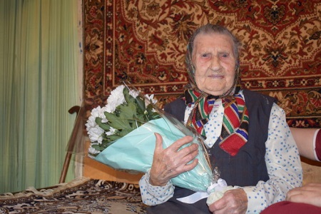 Ветеран Великой Отечественной войны Мария Гаврилова отметила 102-летие