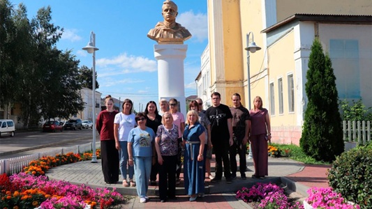 В Сасове почтили память Героя Советского Союза Александра Мишина