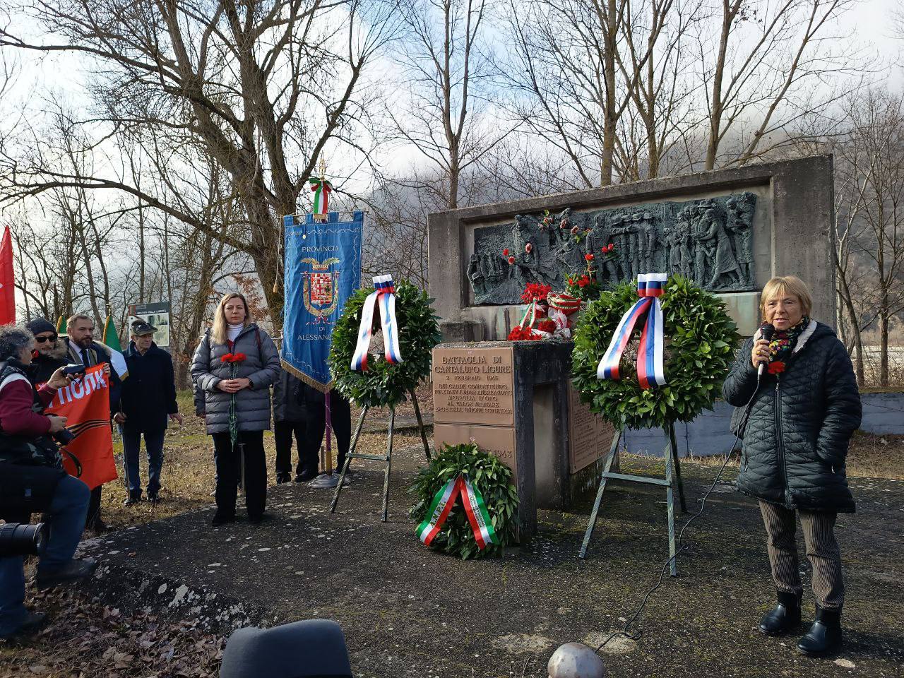 В Италии почтили память Героя Советского Союза Фёдора Полетаева