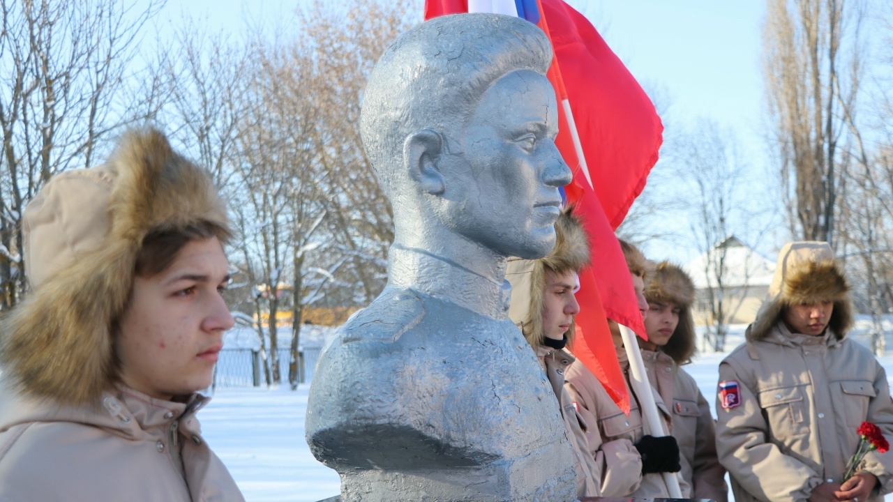 В Скопинском округе почтили память Федора Полетаева