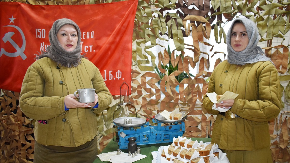 В Рыбновском округе прошла акция «Блокадный хлеб»